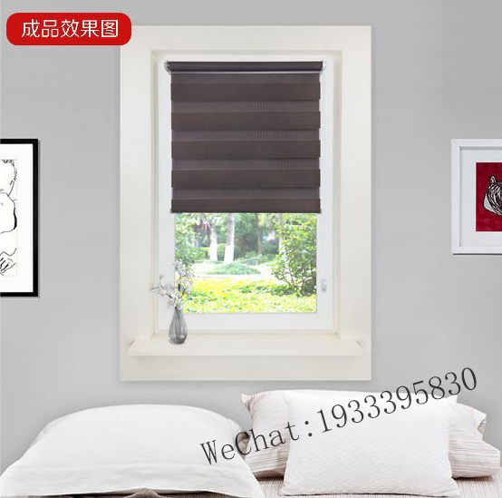 Cortinas Roller Duo Dobles задернул шторы без дырок, без дырок и днем и ночью