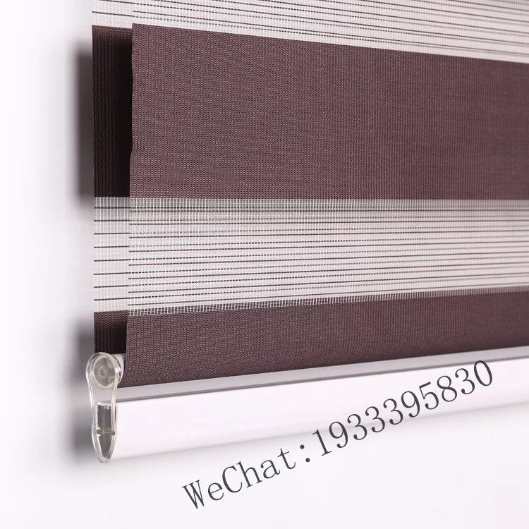 Cortinas رولر دو دوبلس الستائر غير المثقبة ليلا ونهارا Item Picture