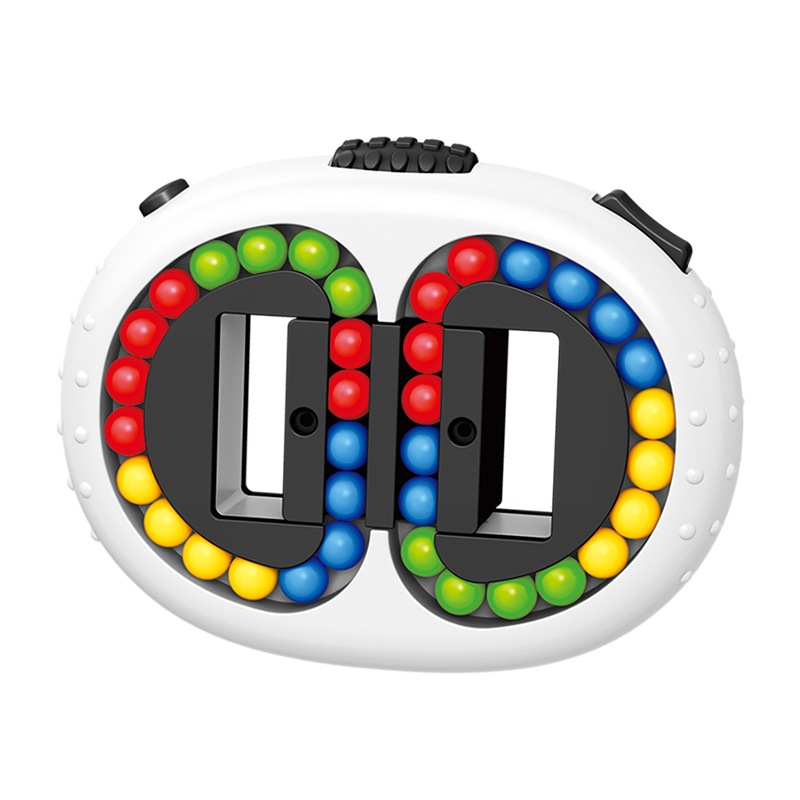 Cross-border Rotating Magic beans, stress-relieving intelligence, Fingertip Rubik's Cube, magic plate, Finger gyroscope, children's hamburger Rubik's Cube toy batch Item Picture