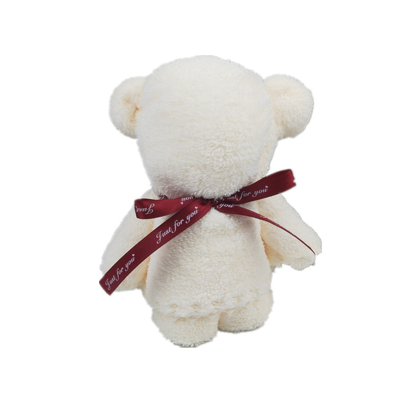 Coral fleece folding shaped towel, little bear wedding return gift, exquisite gift for baby full moon banquet, wholesale of small gifts Item Picture