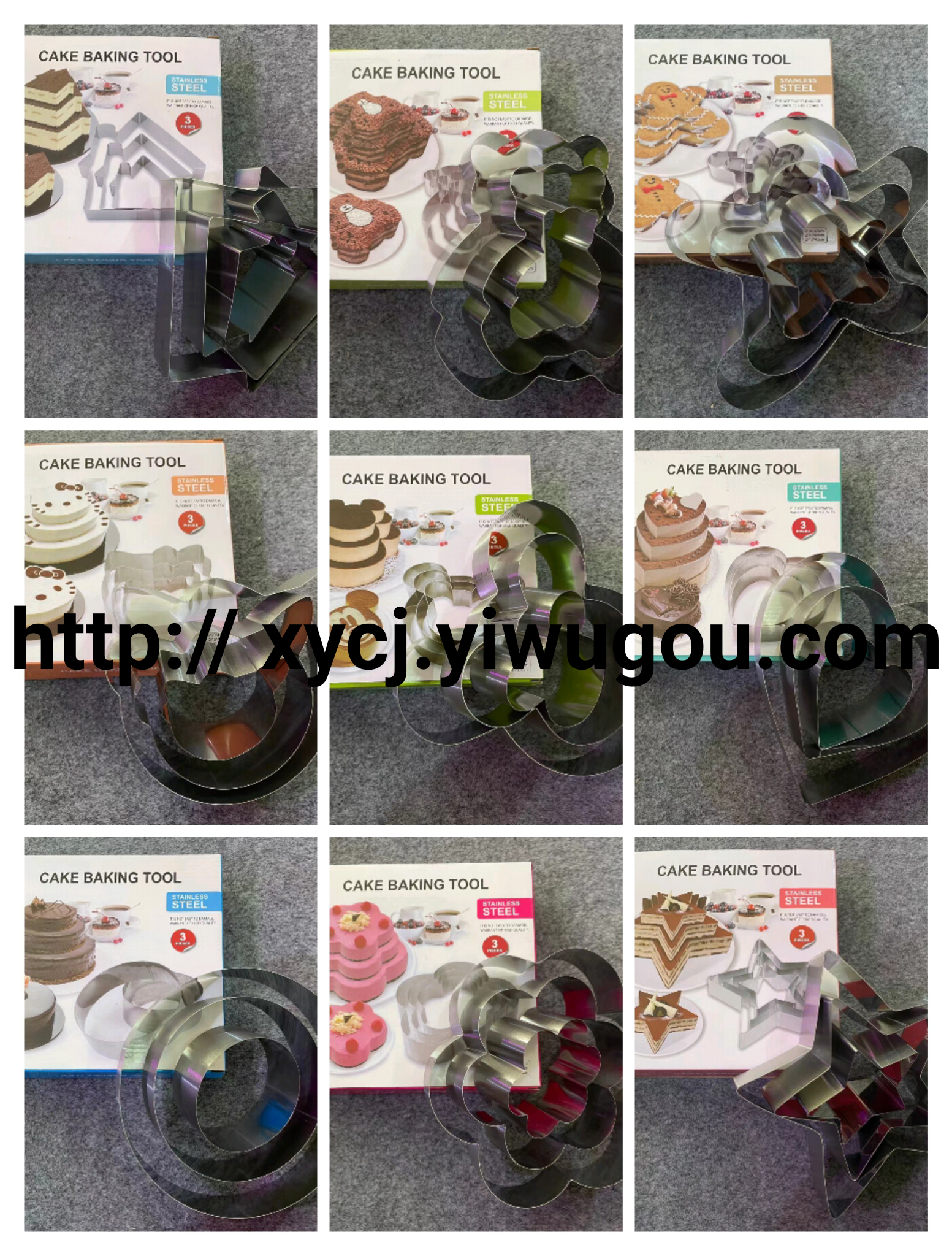 New best-selling stainless steel cookie mold details Picture