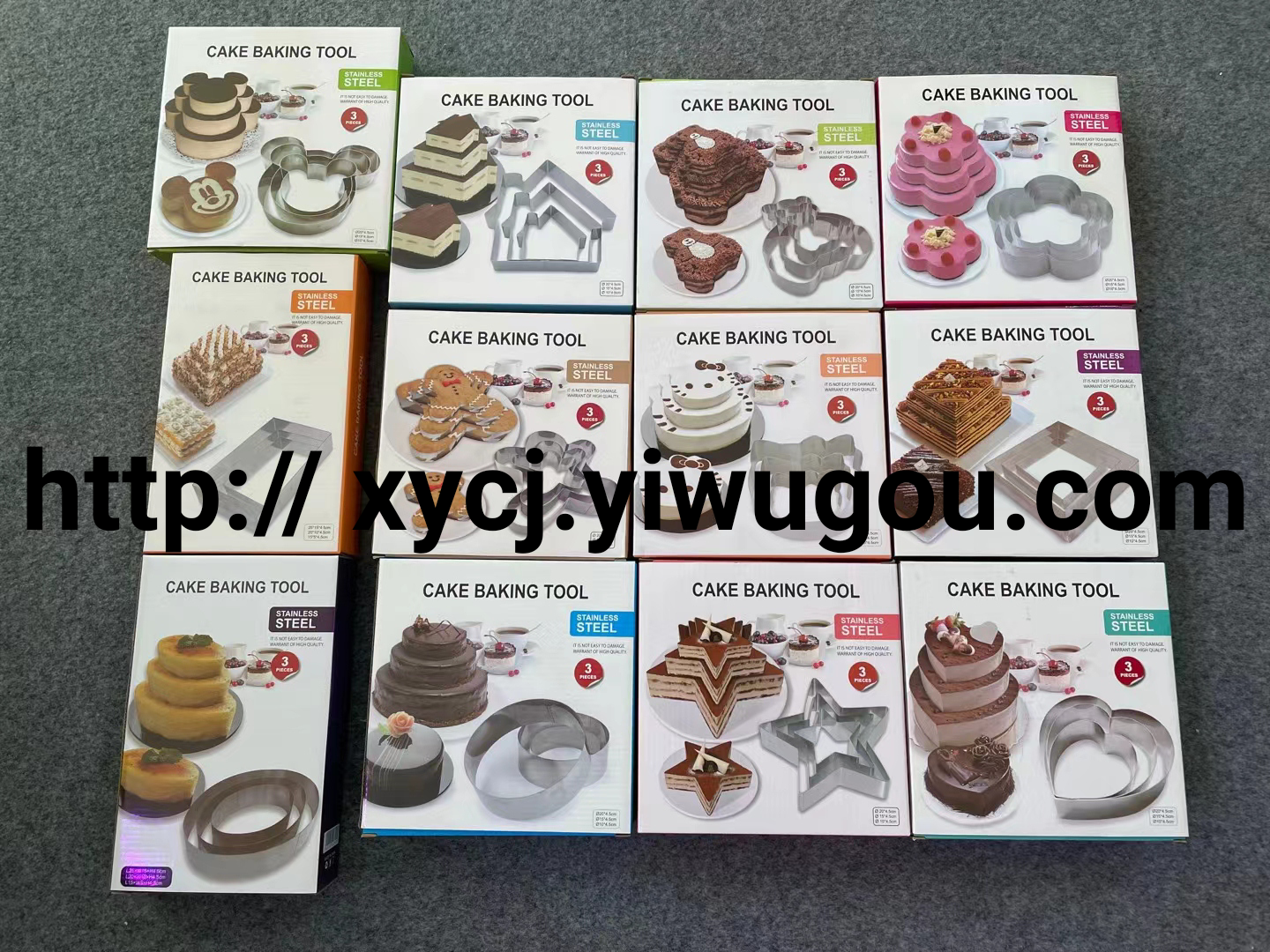 New stainless steel cookie mold
