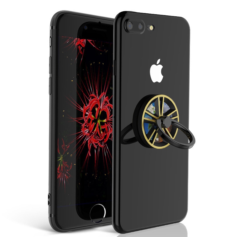 The fidget gyro mobile phone ring buckle gyro stand, a creative mobile phone ring buckle stand with a shaft that can rotate, is selling well Application Scenario