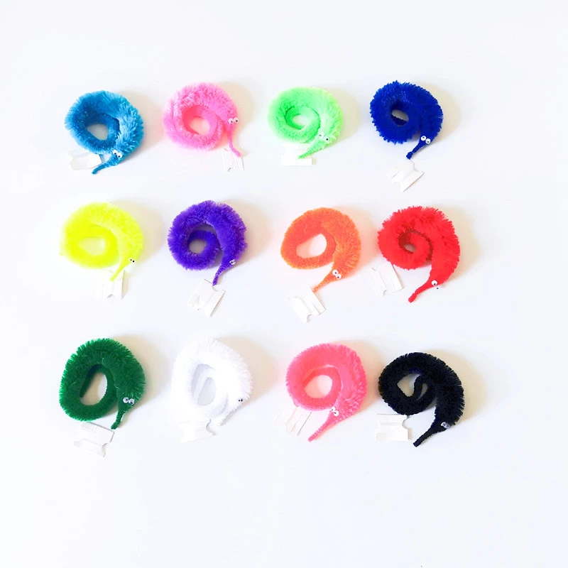 Cat-bug, elf, seahorse, magic caterpillar, magic toy, close-up toy, simple package, in stock, hot sale at street stalls details Picture