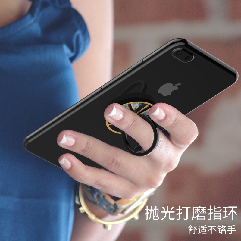 The fidget gyro mobile phone ring buckle gyro stand, a creative mobile phone ring buckle stand with a shaft that can rotate, is selling well details Picture