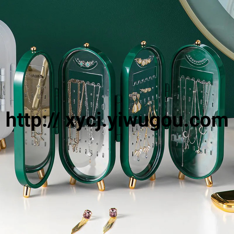 New best-selling folding earring stand and jewelry box Specification image