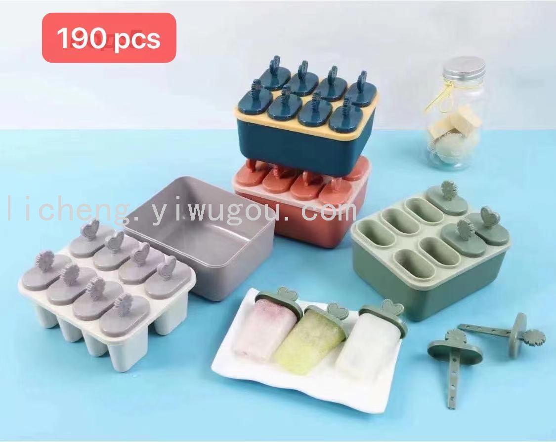 Grillete de hielo molde de hielo hacer cubos de hielo helados palitos de hielo hacer cajas de hielo Item Picture