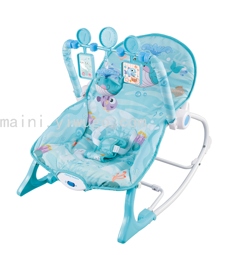 Baby rocking chair Recliner comfort chair Newborns can sit and lie baby cradle infant cradle thumbnail