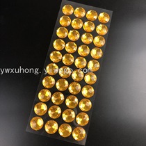 Custom love diamond paste round acrylic diamond paste love diamond DIY stickers