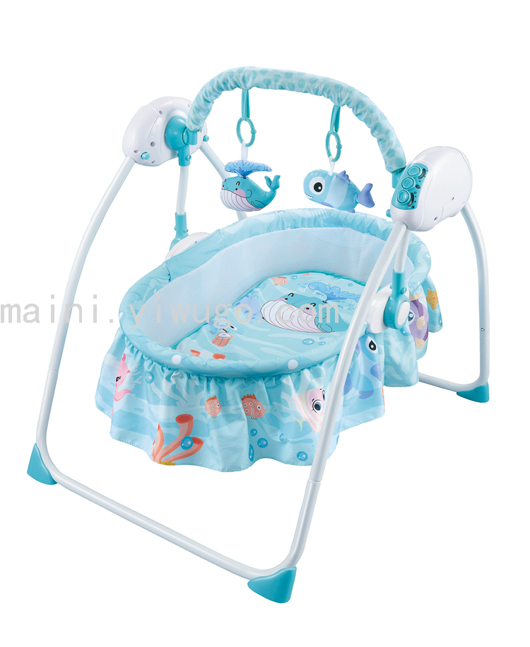 Electric baby cradle multi-function plus baby shaker baby automatic comfort swing