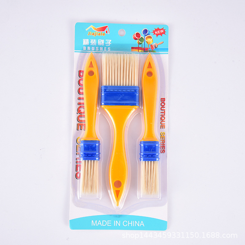 Manufacturer's in-stock paint brushes, colored plastic brushes, barbecue brushes, multi-purpose kitchen oil brushes