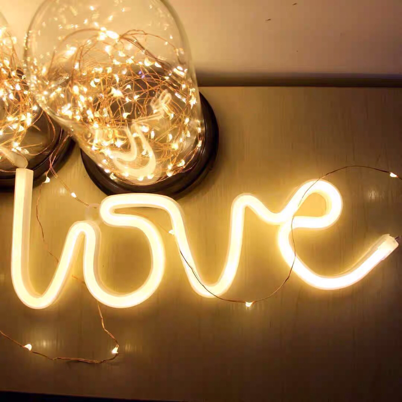 Love霓虹灯字母LED造型灯生日表白求婚婚庆场地布置装饰浪漫道具详情图5