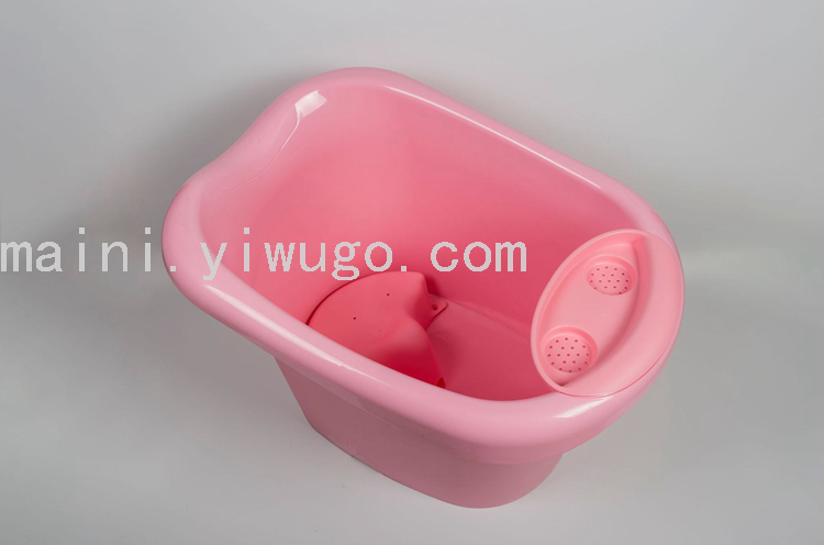 宝宝浴桶可坐洗澡桶 婴儿洗澡盆宝宝泡澡桶浴盆沐浴