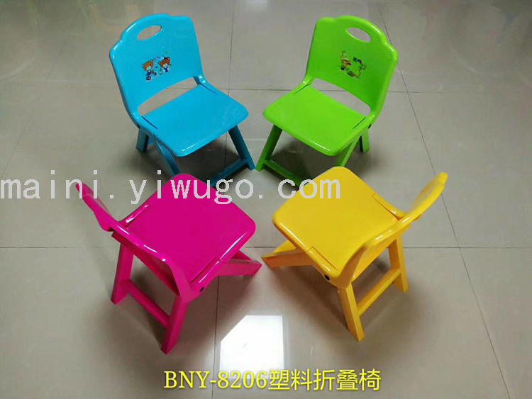 Kindergarten thickened plastic children's chair Baby seat child back small chair home primary school tables and chairs