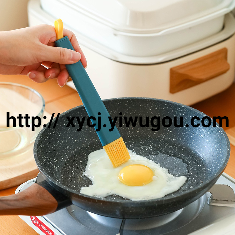 Oil brush Kitchen flapjacks Edible baking small bristle brush pancakes Household heat resistant non-peeling silicone barbecue brush