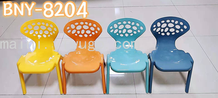Kindergarten chair for children Plastic stool for child back Adult home baby baby small bench seat