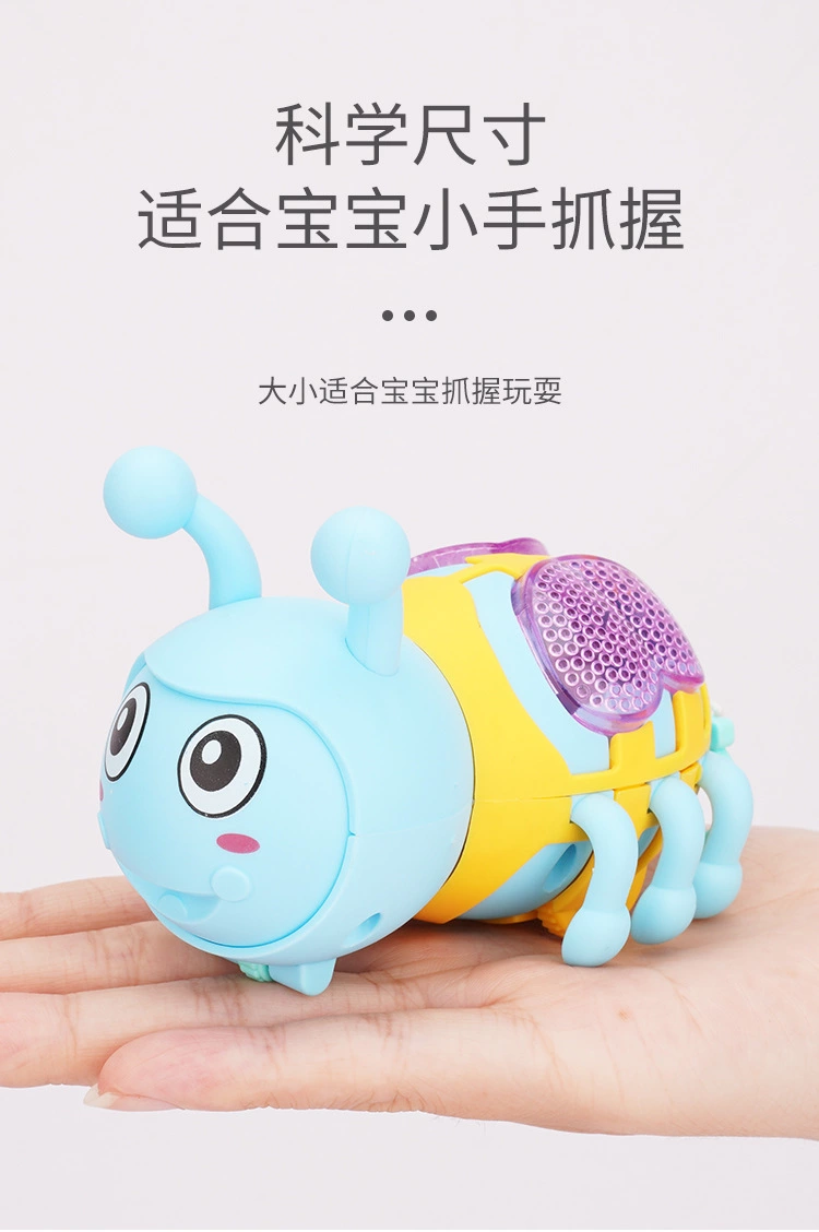 Spring toy, drawstring, little bee, glowing, new and unique baby gift, children's creative small toy factory direct sales Application Scenario