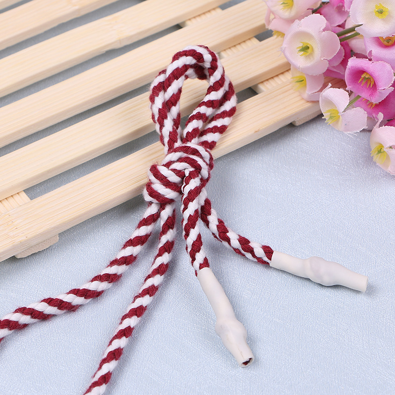 义乌批发彩色八股棉绳裤腰包头 手提袋捆绑绳子大量现货供应