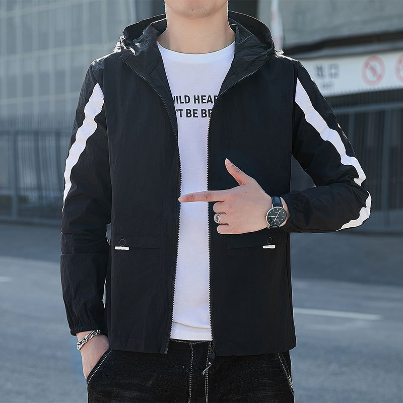 Men's summer 2021 new breathable ice silk jacket, sun-protective clothing for couples, thin skin outerwear Application Scenario