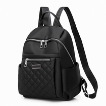 Oxford cloth backpack ladies fashion canvas travel small backpack leisure nylon middle and high school student bag