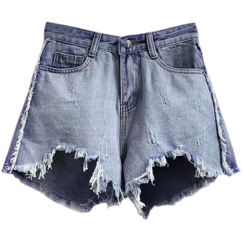 牛仔白底实物图