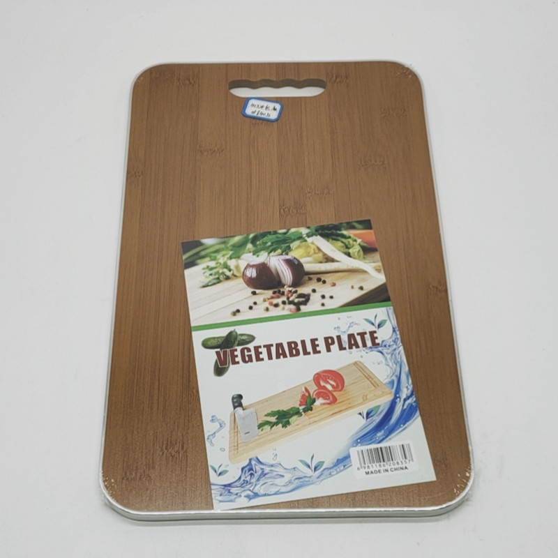 Sunshine Department Store's household cutting board, bamboo and wood board, natural cutting board, kitchen multi-functional cutting board, square, non-moldy Specification image