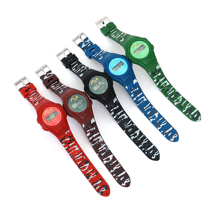 Pointer digital student watches fashion Chinese style camo rubber watchband watches adult electronic watches wholesale