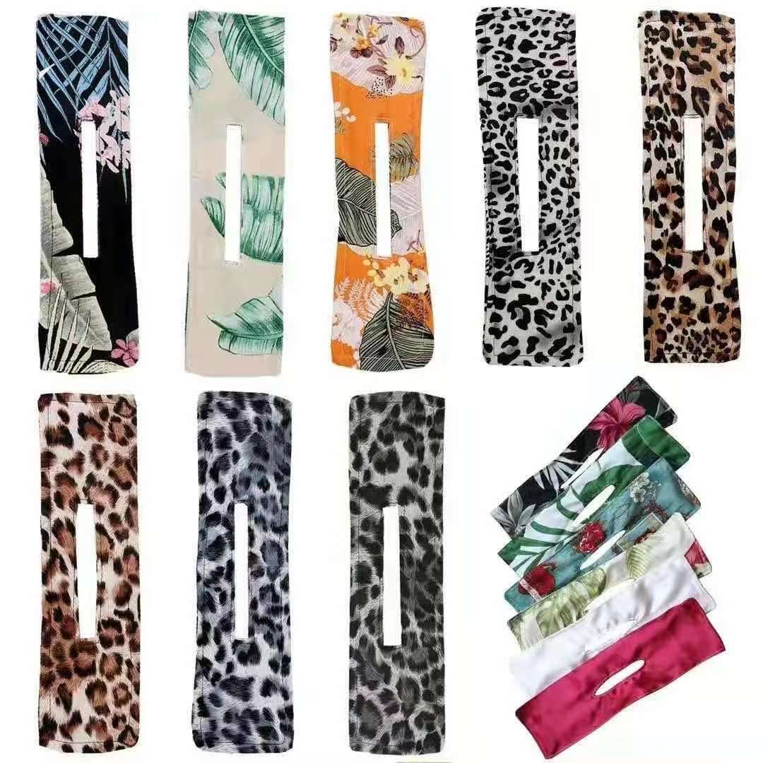 2021 new lazy tie hair magic monochrome printed hair headband manufacturers direct spot details Picture