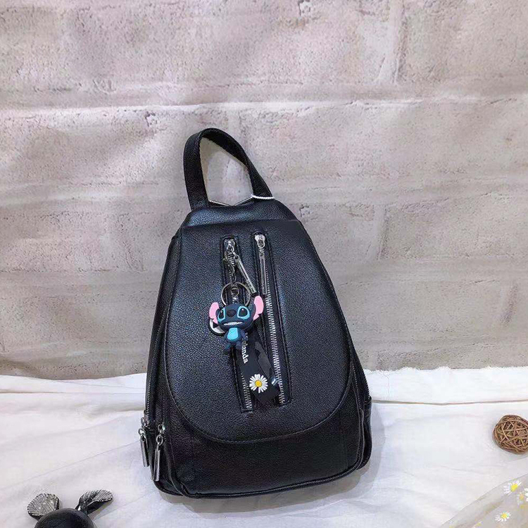 A tripod trend backpack 195 series women bag new backpack soft leather large capacity leisure backpack