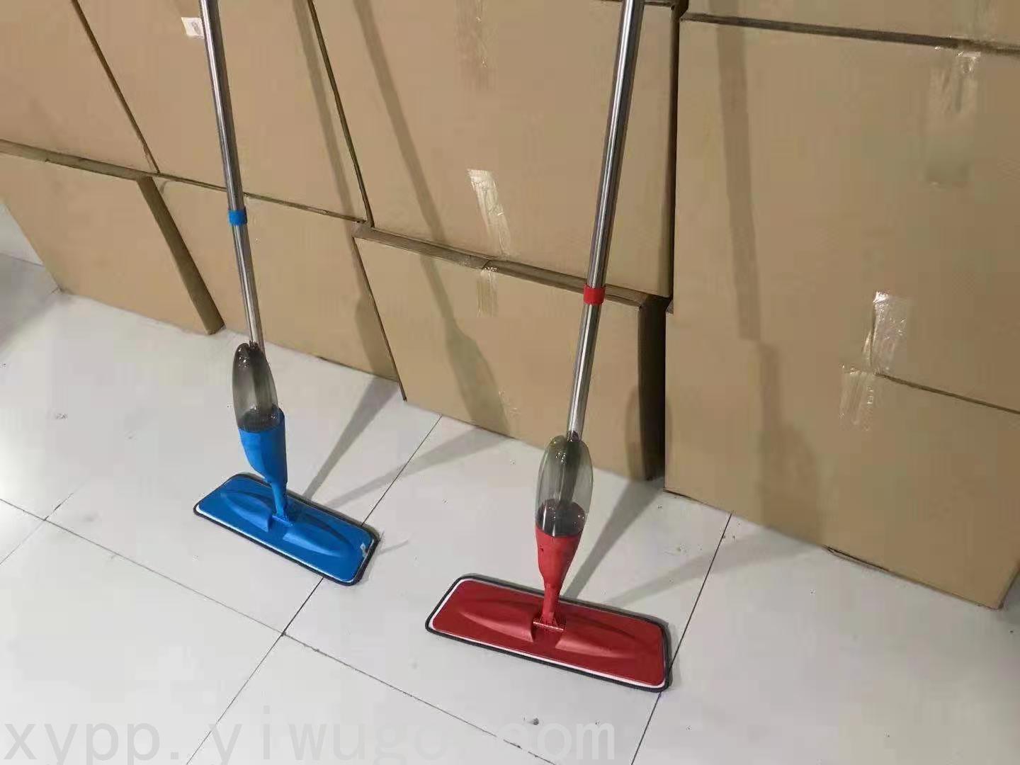 Spray water mop, no need to wash by hand, squeeze water, household lazy mop, flat mop, dry and wet dual-purpose, slightly wet mop