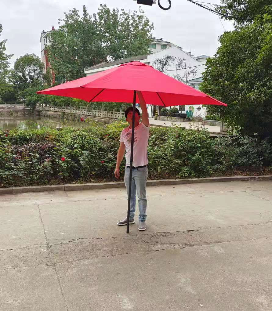 外贸尾货特价户外帐篷雨伞室外摆摊庭院阳台休闲花园直柱伞