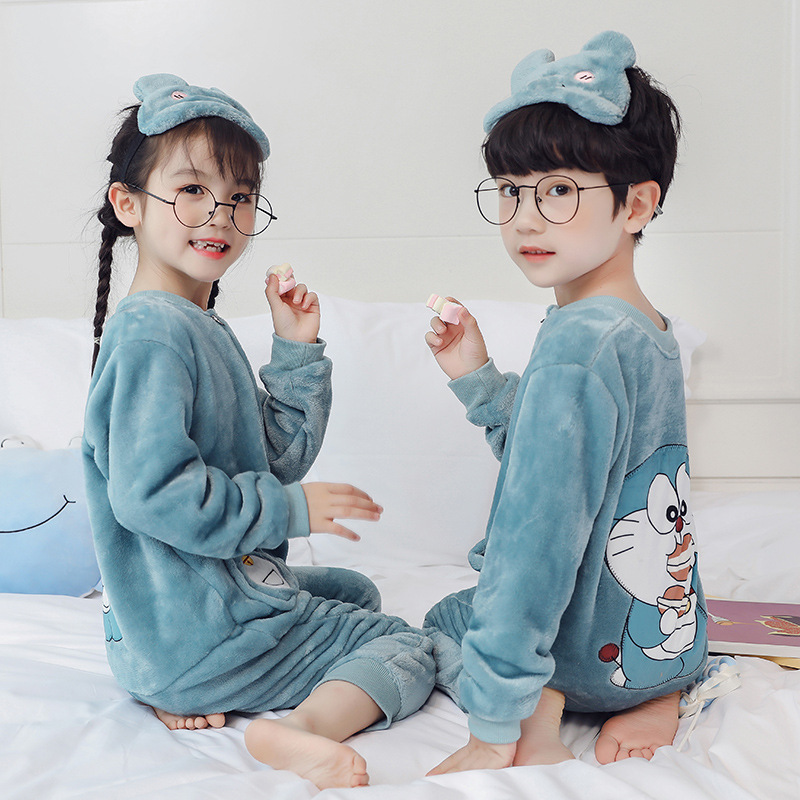 童家居服实物图