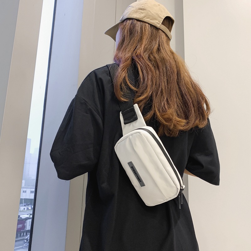 2021 New style chest bags for men, student crossbody bags for women, fashionable and trendy large-capacity single-shoulder backpacks and crossbody bags for delivery Specification image