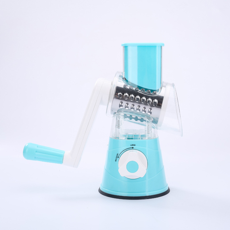 实力订制滚筒切菜器立式四合一切片器不伤手家用厨房切丝磨碎机