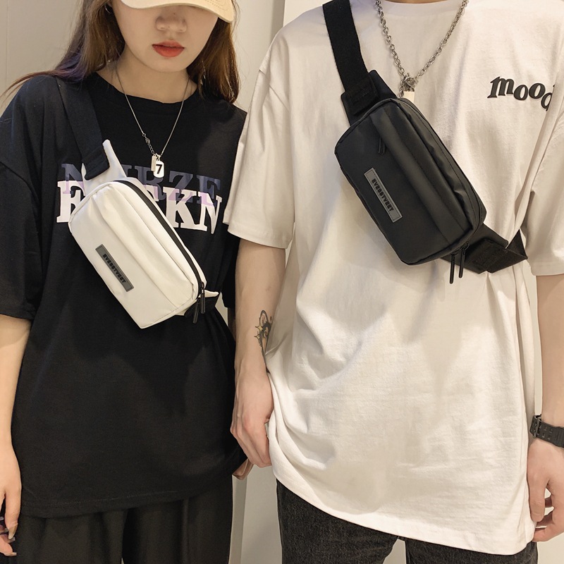 2021 New style chest bags for men, student crossbody bags for women, fashionable and trendy large-capacity single-shoulder backpacks and crossbody bags for delivery details Picture