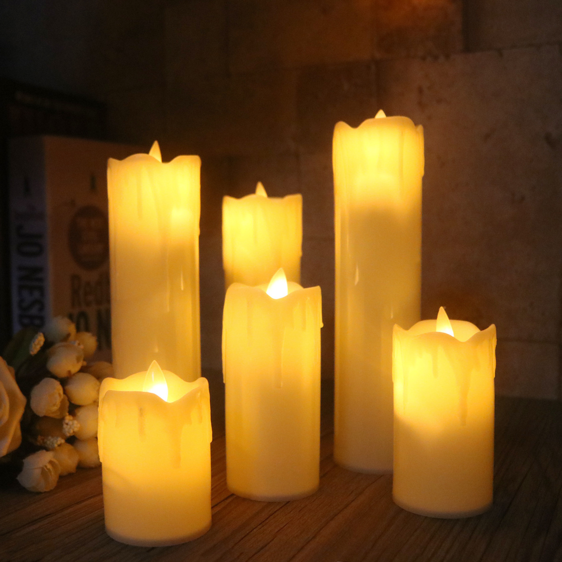 Wavy mouth swinging candle decorative handicraft ornament