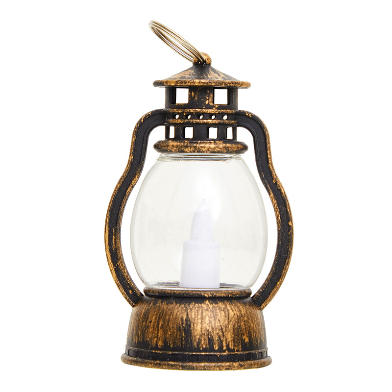 Retro small oil lamps, Christmas gifts, small horse lanterns, decorative handicrafts and ornaments Item Picture