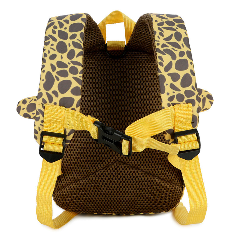 New odd-even number kindergarten schoolbag, Korean cartoon cute animal backpack, anti-wandering bag for 1-3 years old babies details Picture