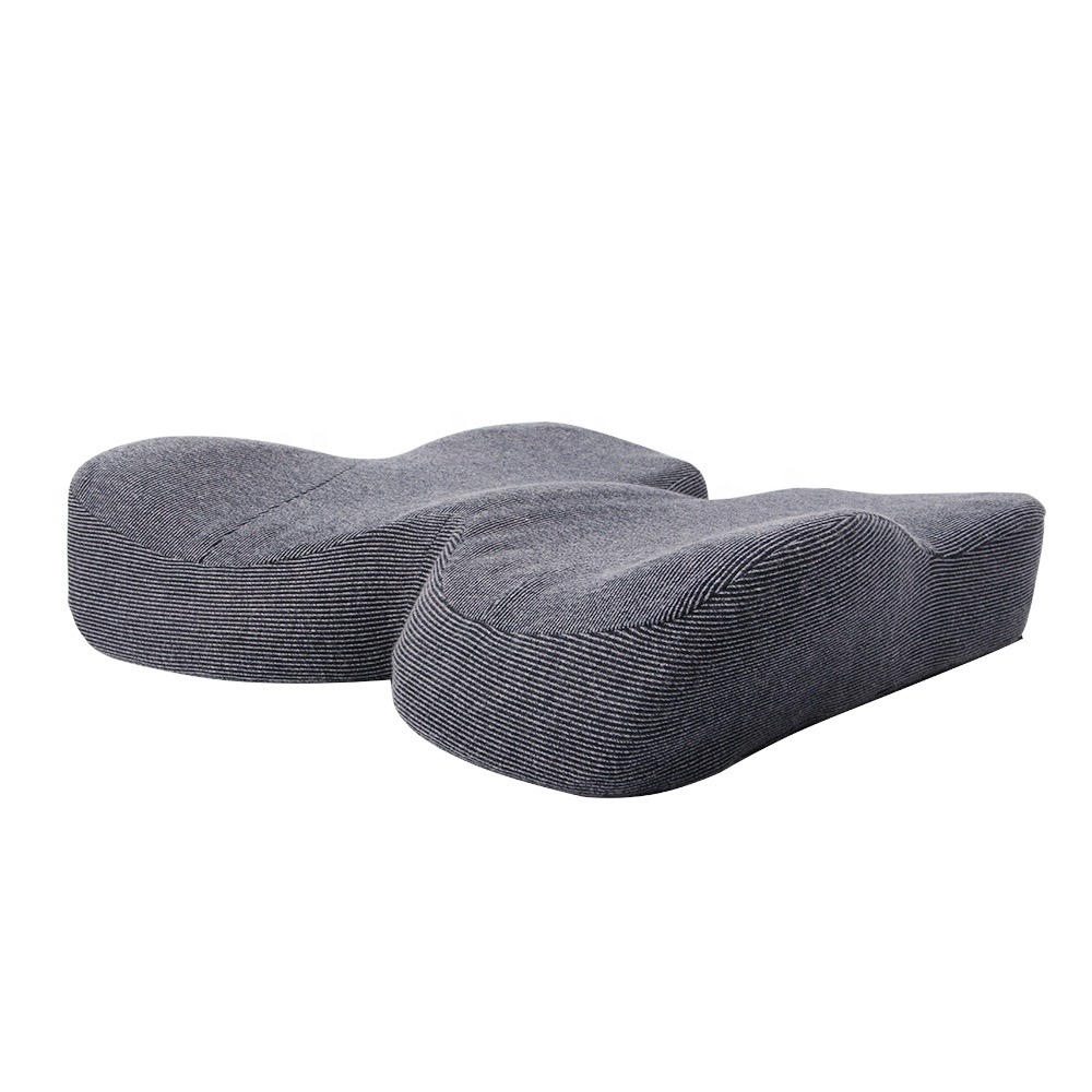 Butterfly-shaped slow rebound memory foam seat cushion, office car seat cushion details Picture