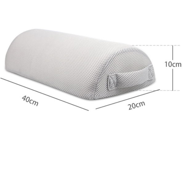 Slow rebound memory foam, high rebound sponge, semi-circular foot pads Specification drawing