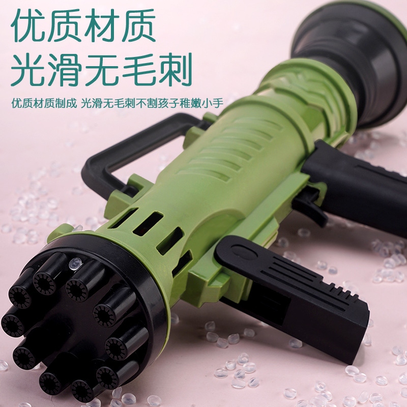 The new rocket barrel bubble gun, fully automatic multi-hole bubble-blowing toy, outdoor children's fan bubble machine is selling well Application Scenario