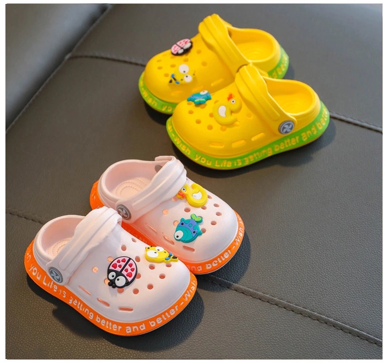 Children's slippers: Summer girls, cute princesses, indoor soft-soled anti-slip, boys, babies, home flip-flops, clogs Application Scenario