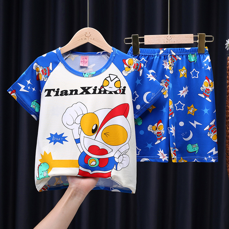 童家居服实物图