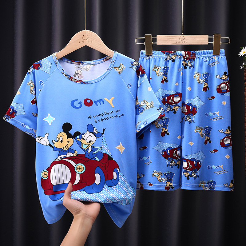 童家居服实物图