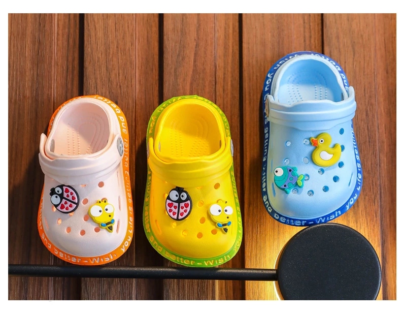 Children's slippers: Summer girls, cute princesses, indoor soft-soled anti-slip, boys, babies, home flip-flops, clogs full figure