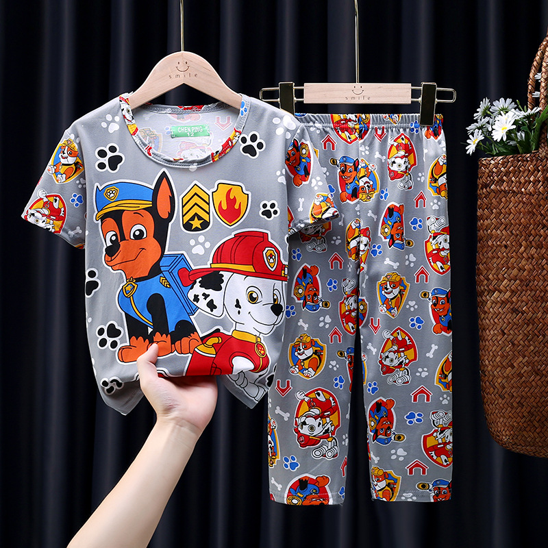 童家居服实物图