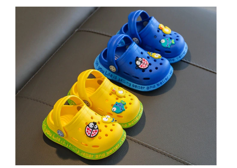 Children's slippers: Summer girls, cute princesses, indoor soft-soled anti-slip, boys, babies, home flip-flops, clogs Specification drawing