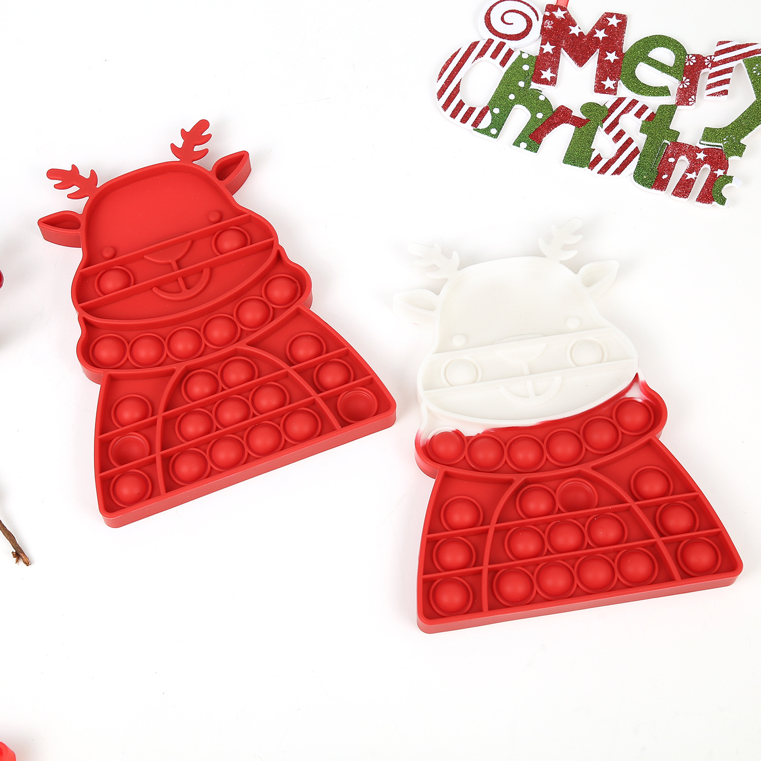 GoBang灭鼠先锋圣诞儿童心算桌面解压益智玩具push pop it fidge