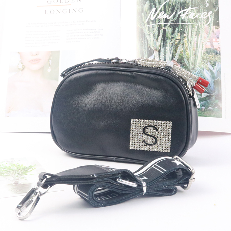 261 women's bags New versatile cross-body bag trend soft leather one shoulder small bag