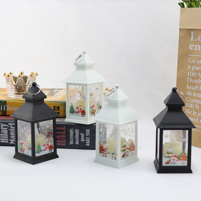 Square wind lamps, Christmas decorative led small table lamps, decorative handicrafts and ornaments details Picture